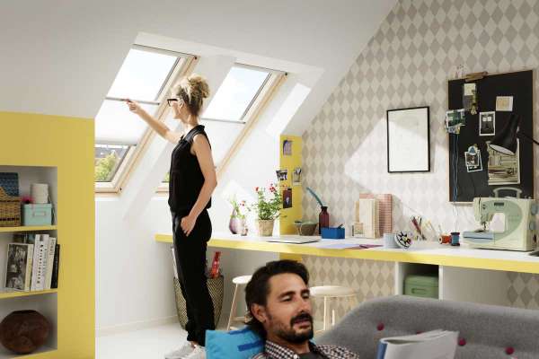 Velux fényáteresztő pliszé