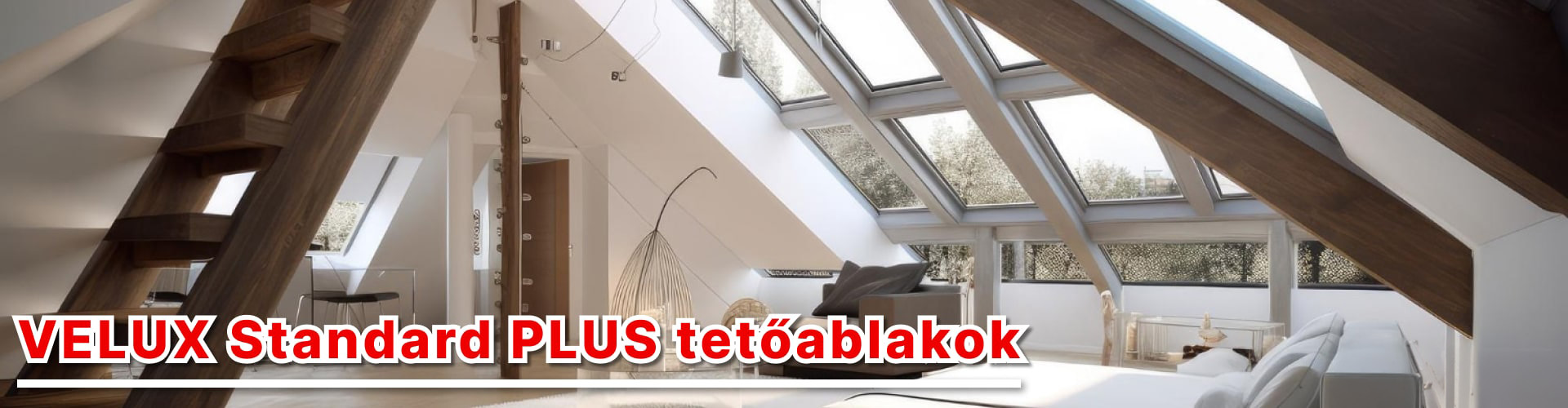 VELUX Standard plus tetőablakok