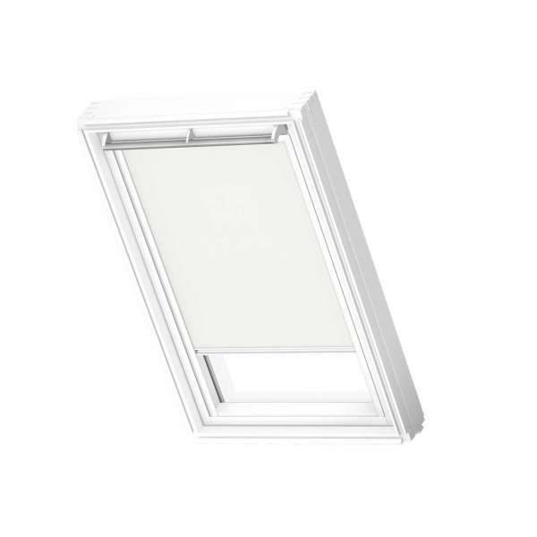 Velux fényáteresztő roló - kézi működtetésű (RFL), szálcsiszolt alumínium vezetősínekkel
