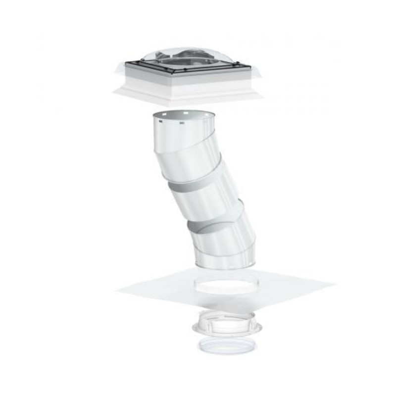 Velux TCR + ZTL, Merev csöves fénycsatorna + lámpa 0K14