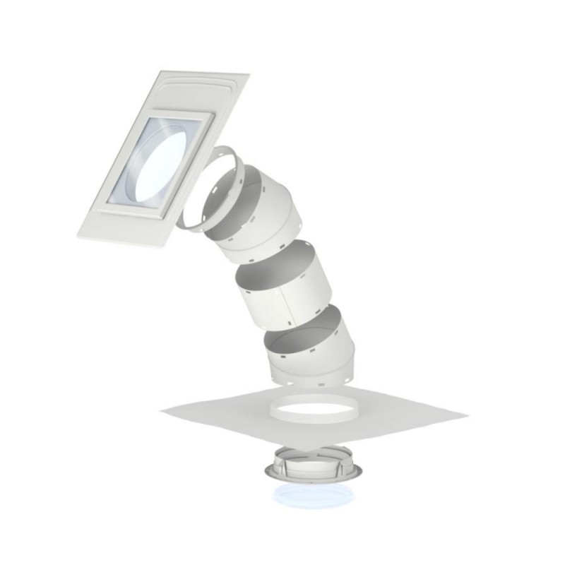Velux TWR + ZTL, Merev csöves fénycsatorna + lámpa 0K14