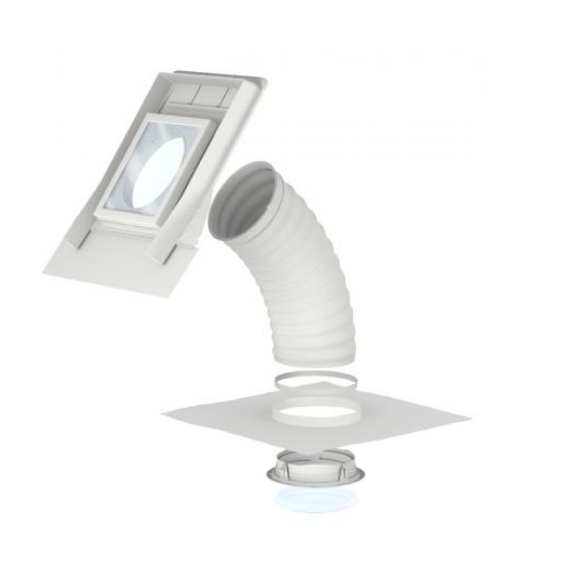 Velux TWF + ZTL, Flexibilis csöves fénycsatorna + lámpa 0K14